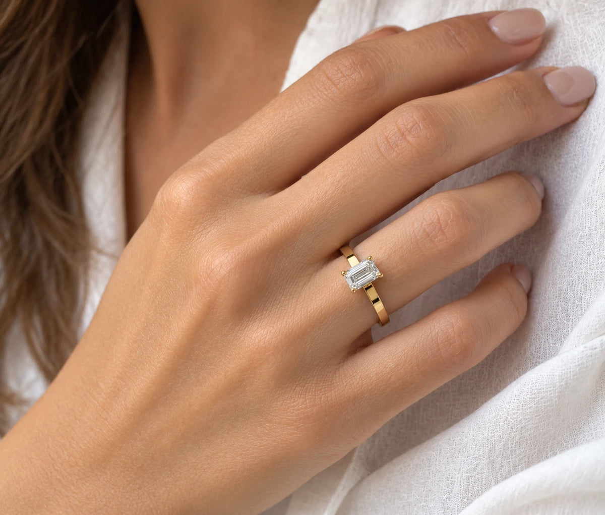 Bague or et Diamant