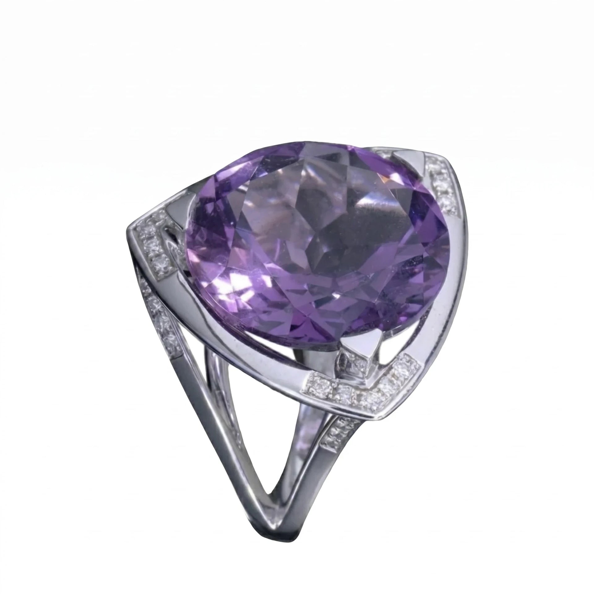 Mauboussin Bague Mes couleurs à toi or et Améthyste