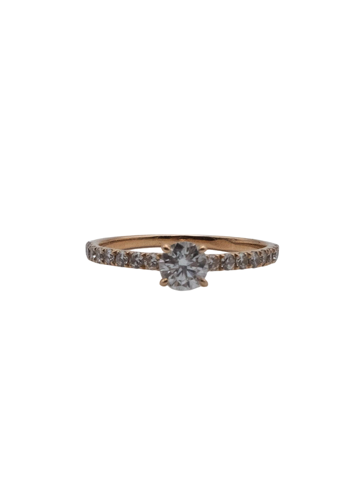 Bague or et Diamant