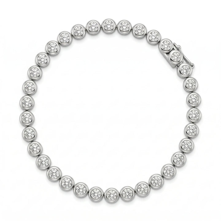 Bracelet Or blanc et Diamant