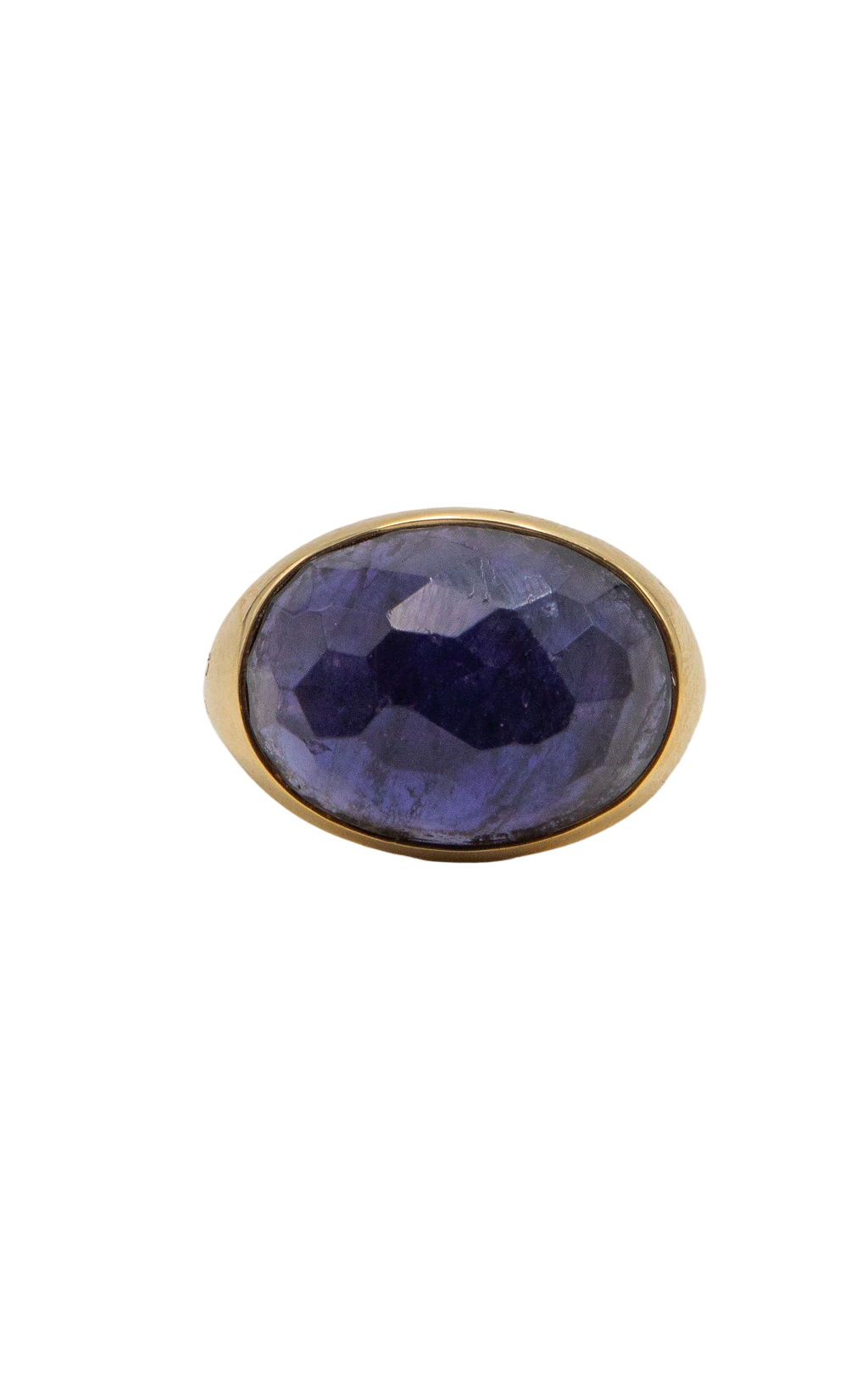Pomellato Bague Victoria Or jaune et Tanzanite