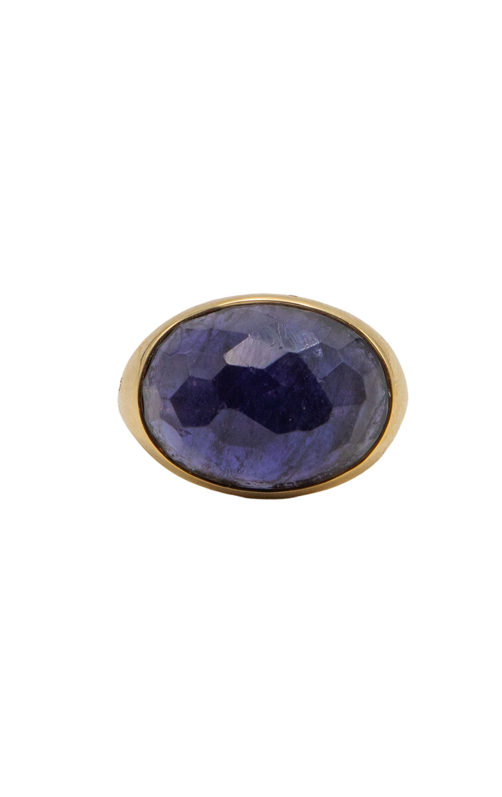 Pomellato Bague Victoria Or jaune et Tanzanite