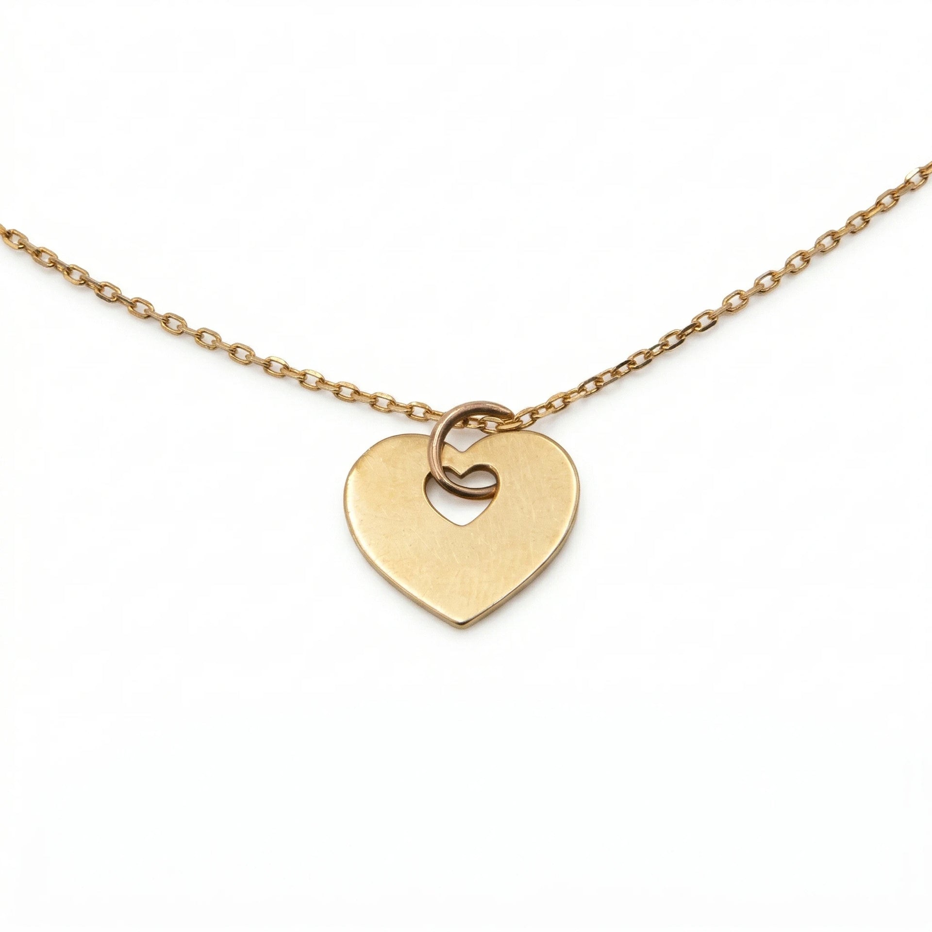 Poiray Collier Coeur ouvrant Or jaune