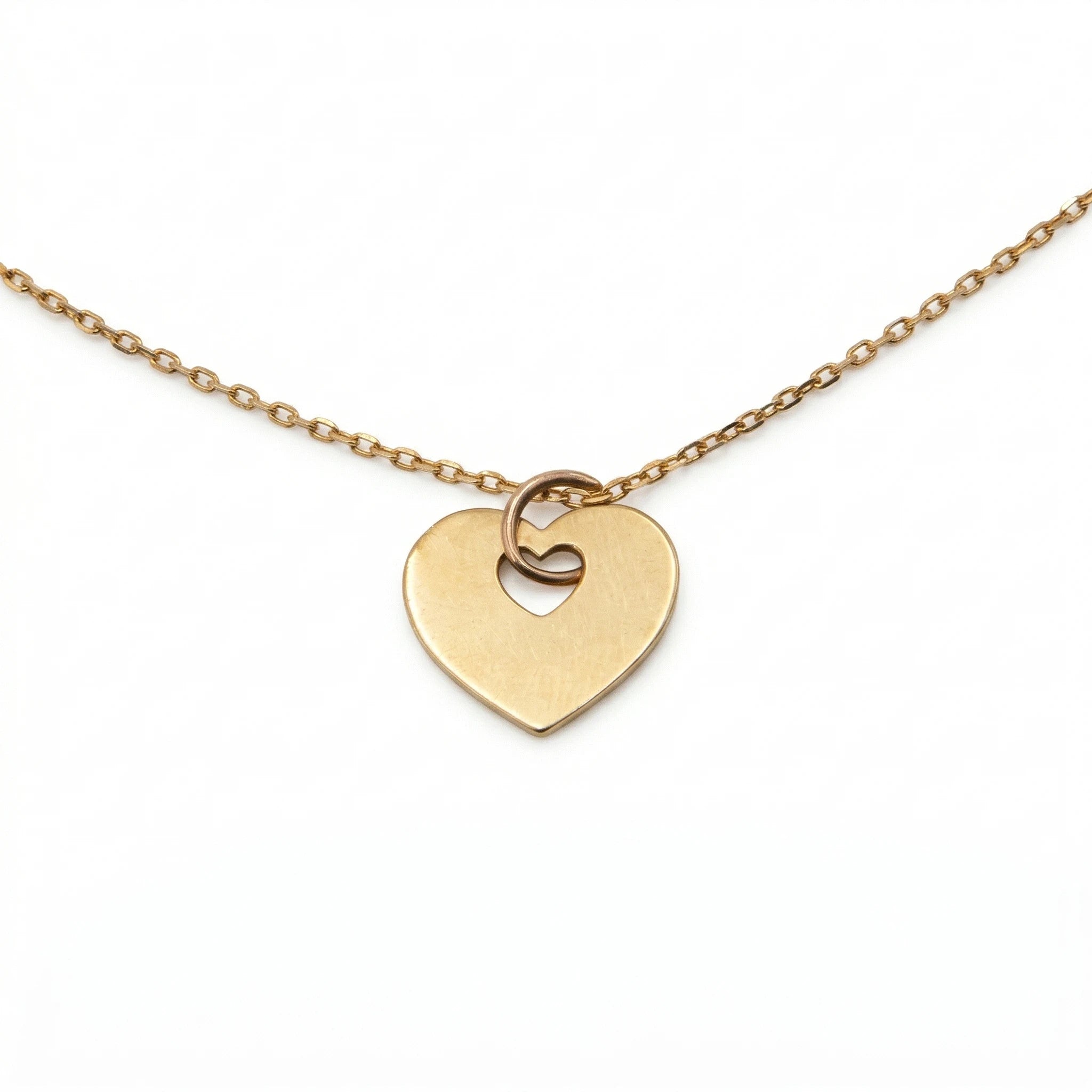 Poiray Collier Coeur ouvrant Or jaune