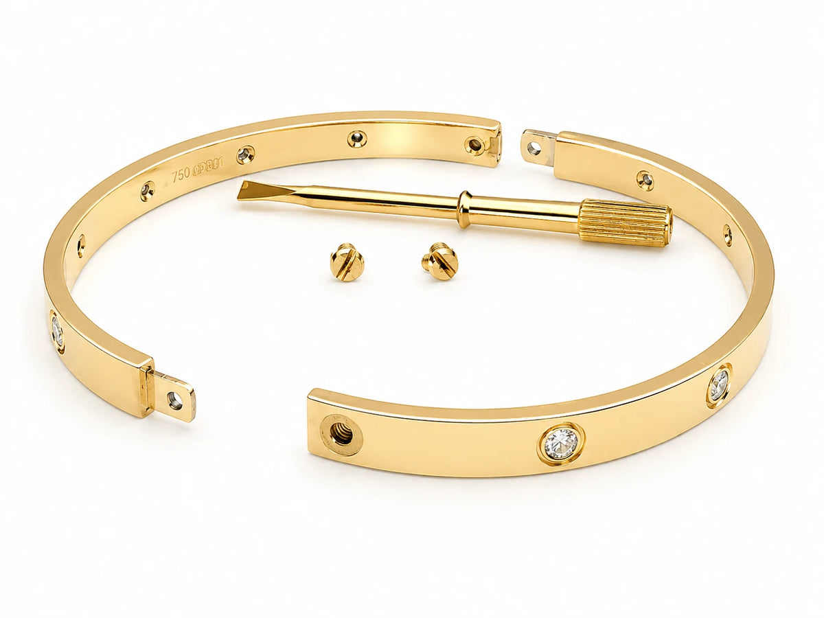 Cartier Bracelet Love or et Diamant