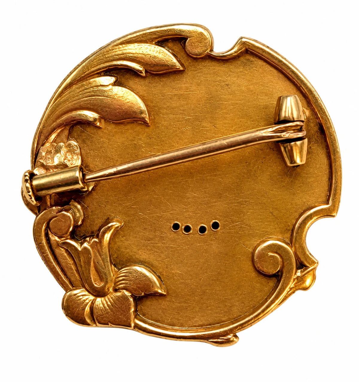 Broche or et Diamants
