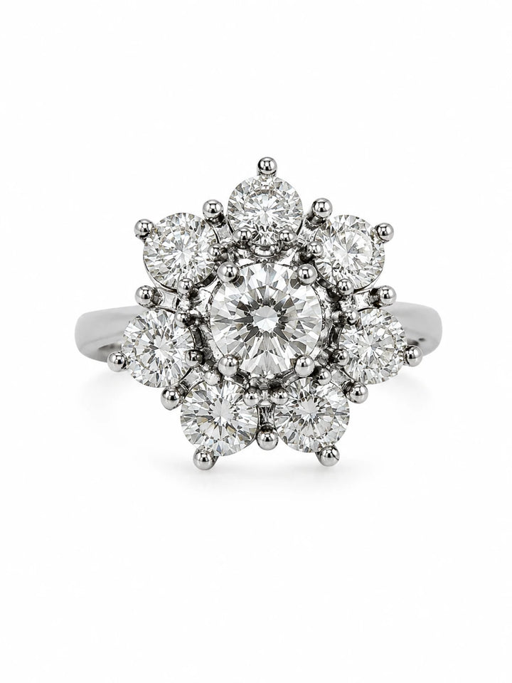 Bague Or blanc et Diamant