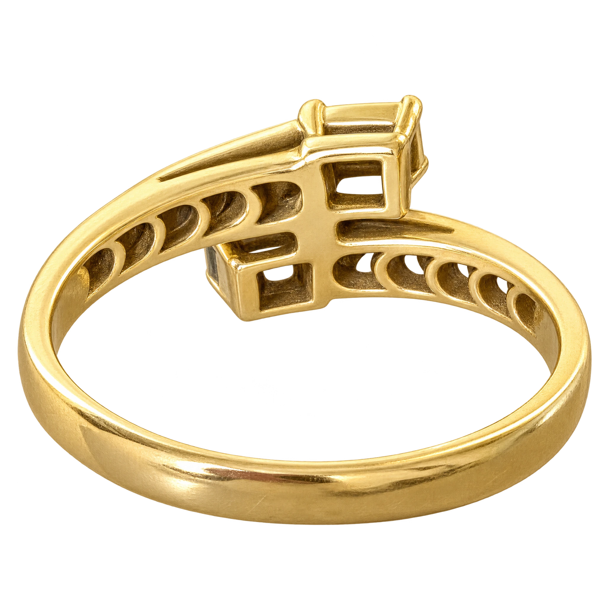 Bague or et Saphir