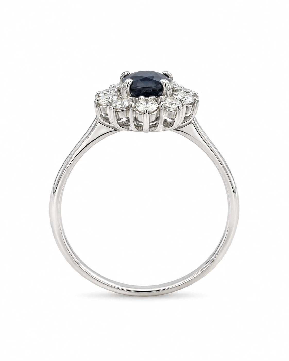 Bague or et Saphir