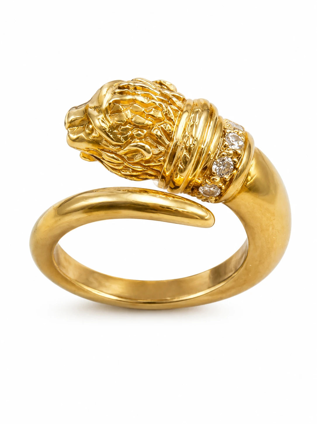 Zolotas Bague Or jaune et Diamants