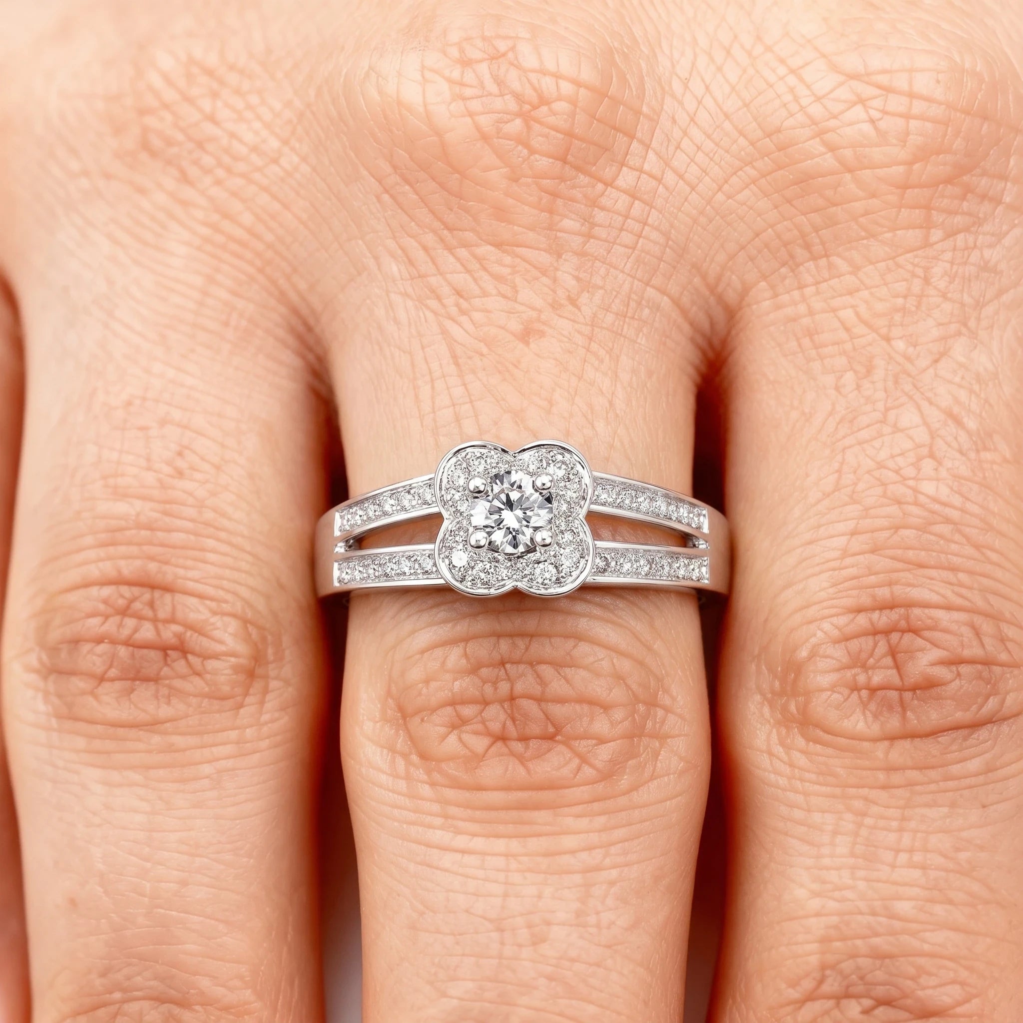 Mauboussin Bague Chance of love or et Diamant