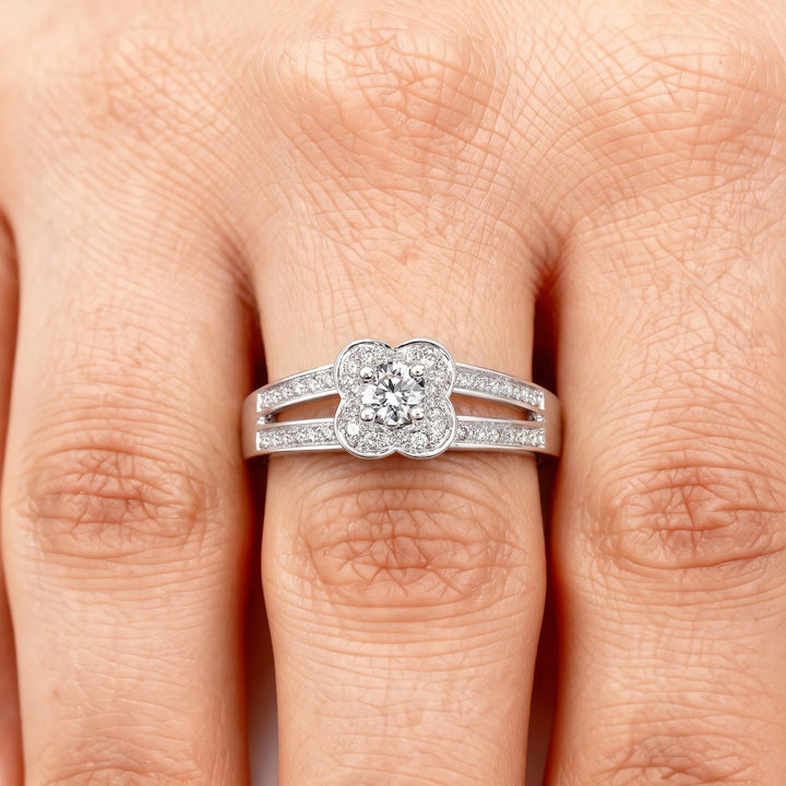 Mauboussin Bague Chance of love or et Diamant