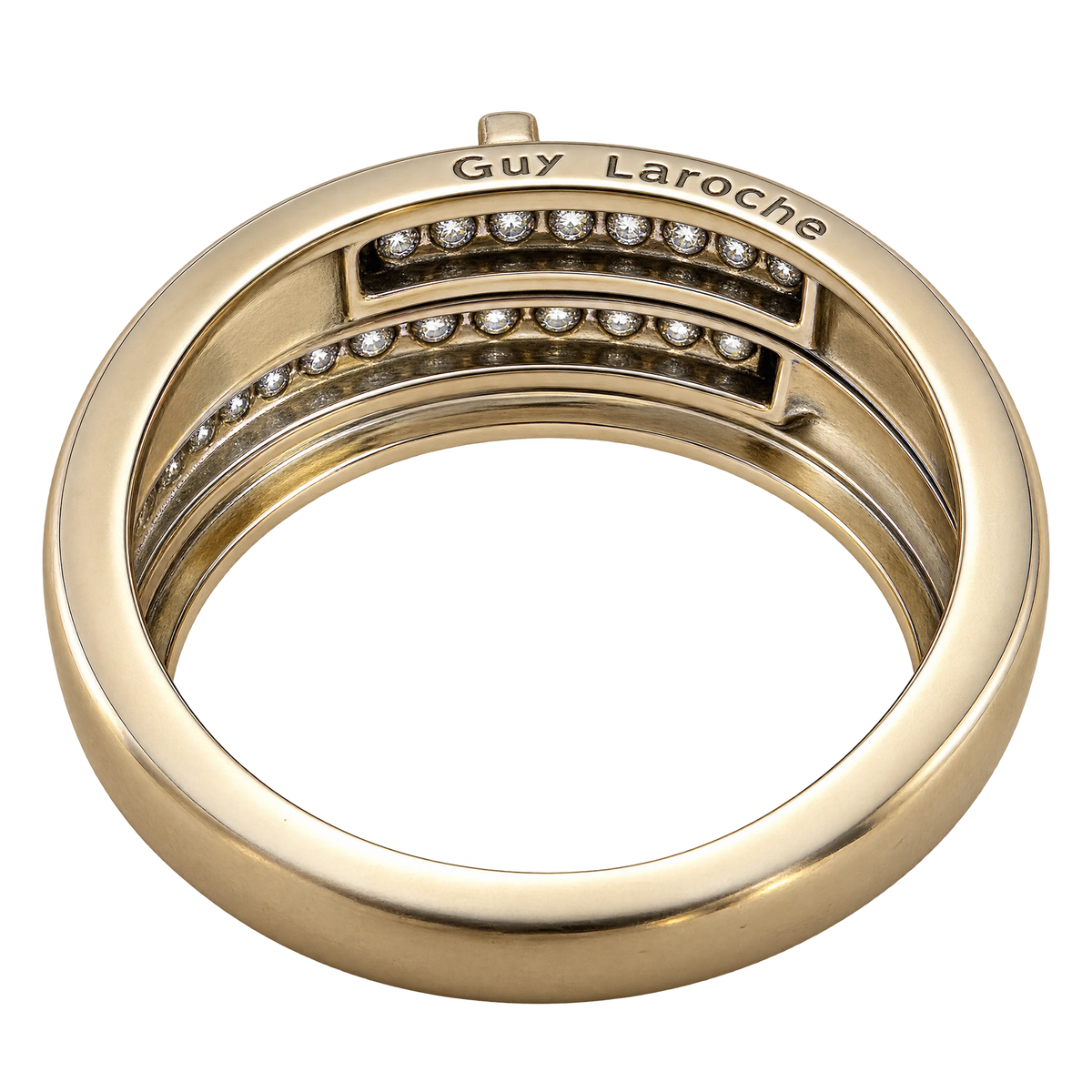 Guy Laroche · Bague en or et diamants