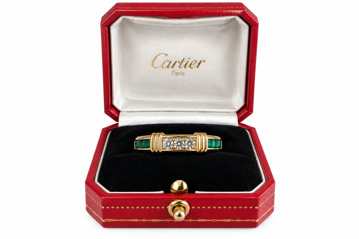 Cartier Bague Contessa or et Émeraude