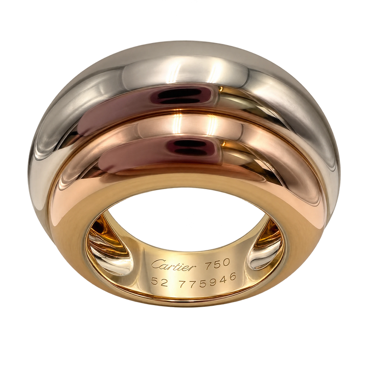 Cartier Bague Trois ors or