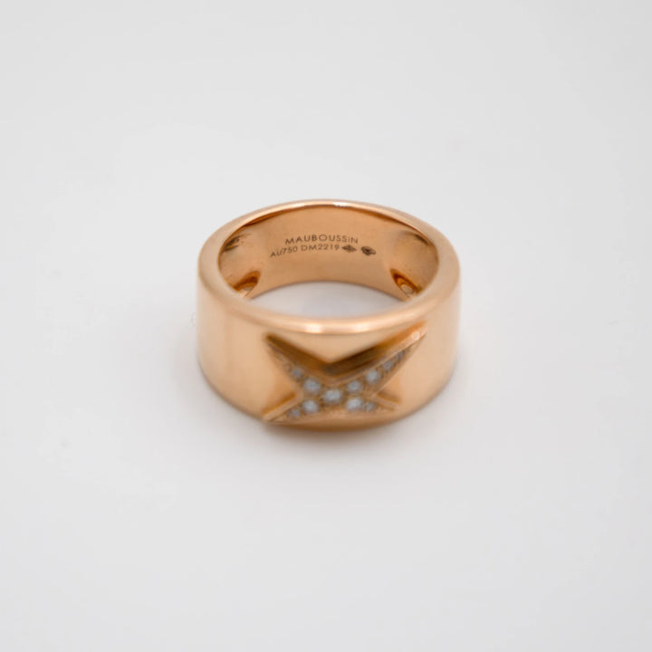 Mauboussin Bague Etoile Divine Or jaune et Diamant