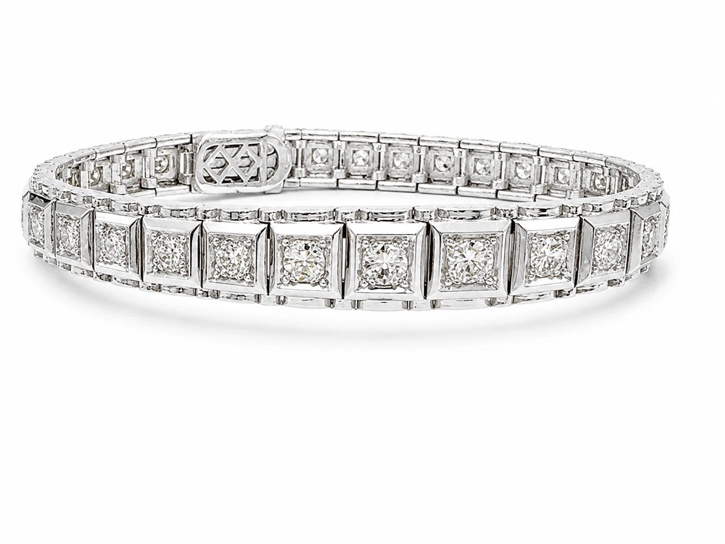 Bracelet or et Diamant
