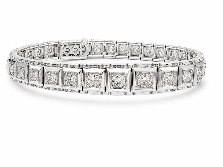 Bracelet or et Diamant