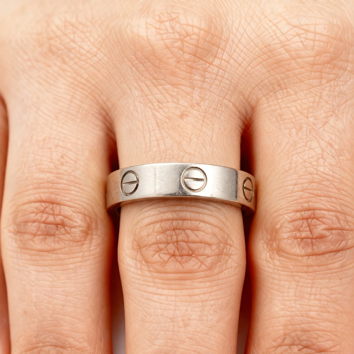 Cartier Bague Love Or gris