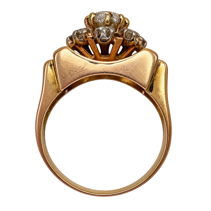 Bague or et Diamant
