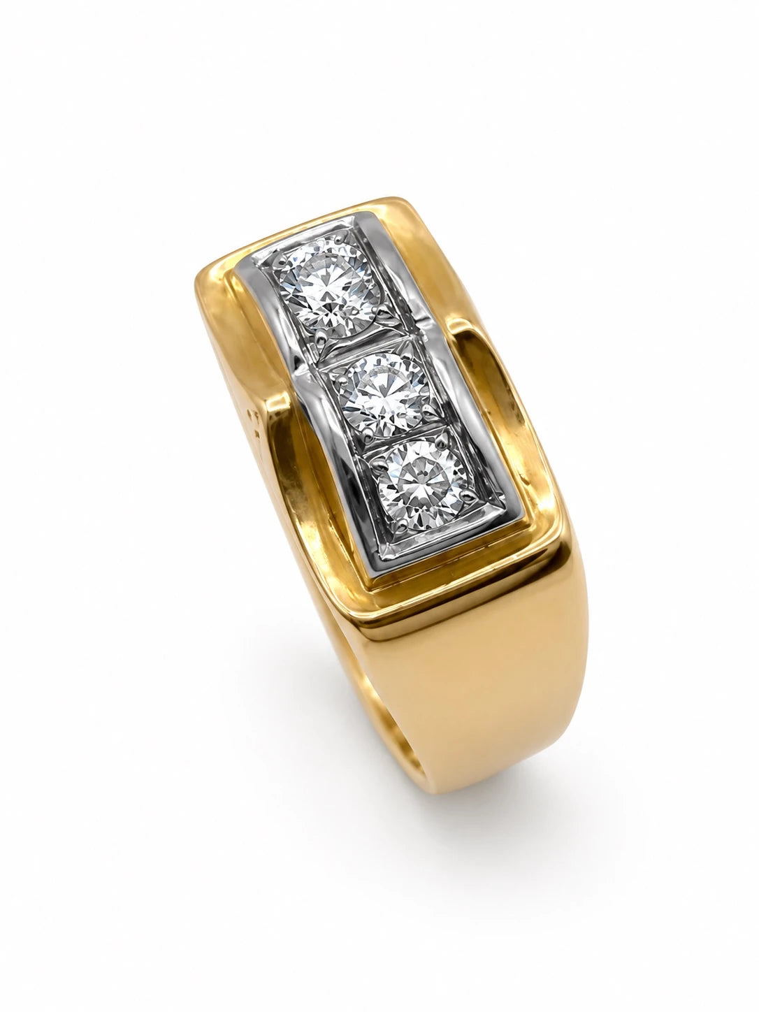 Bague or et Diamant