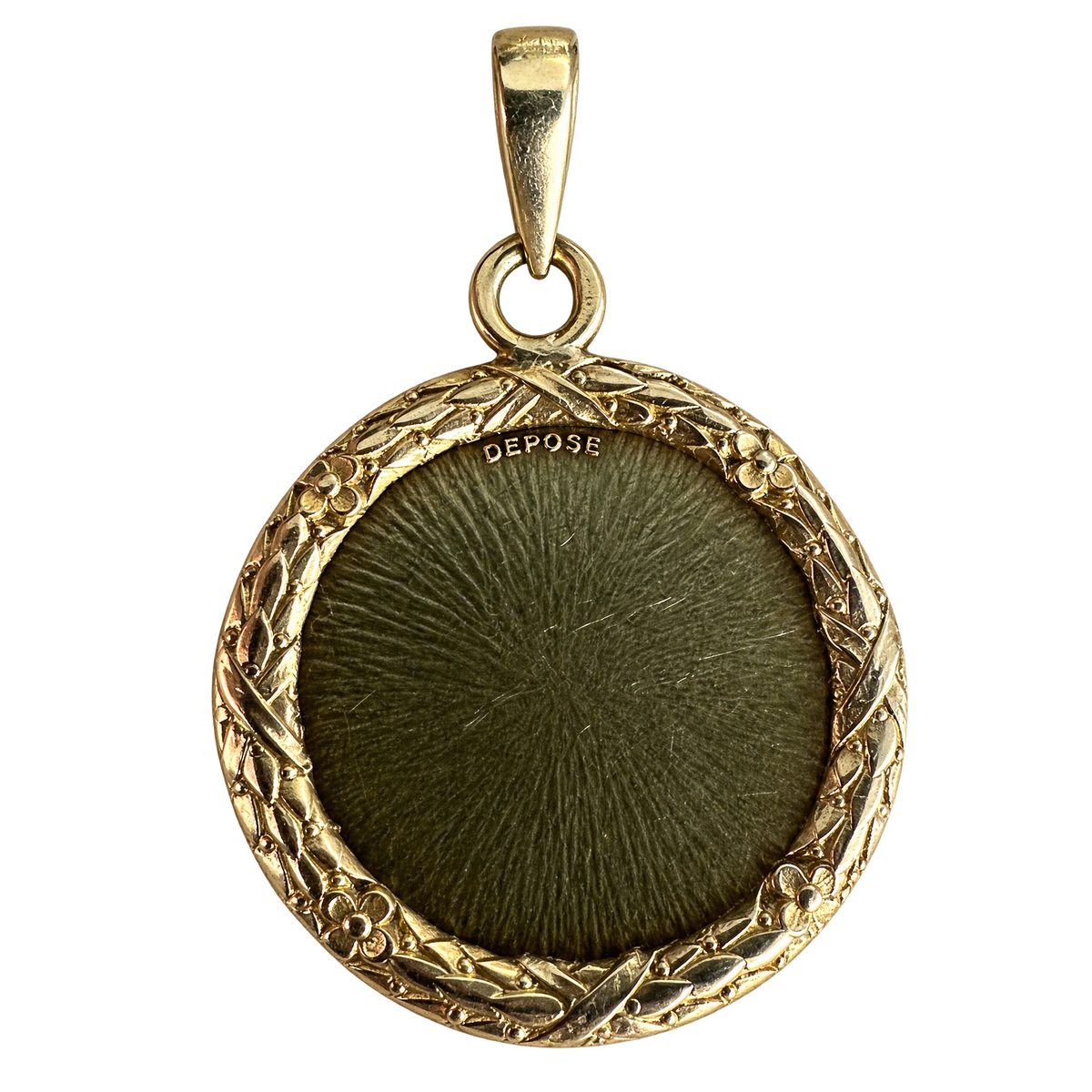 Augis Pendentif + qu'hier - que demain or et Rubis