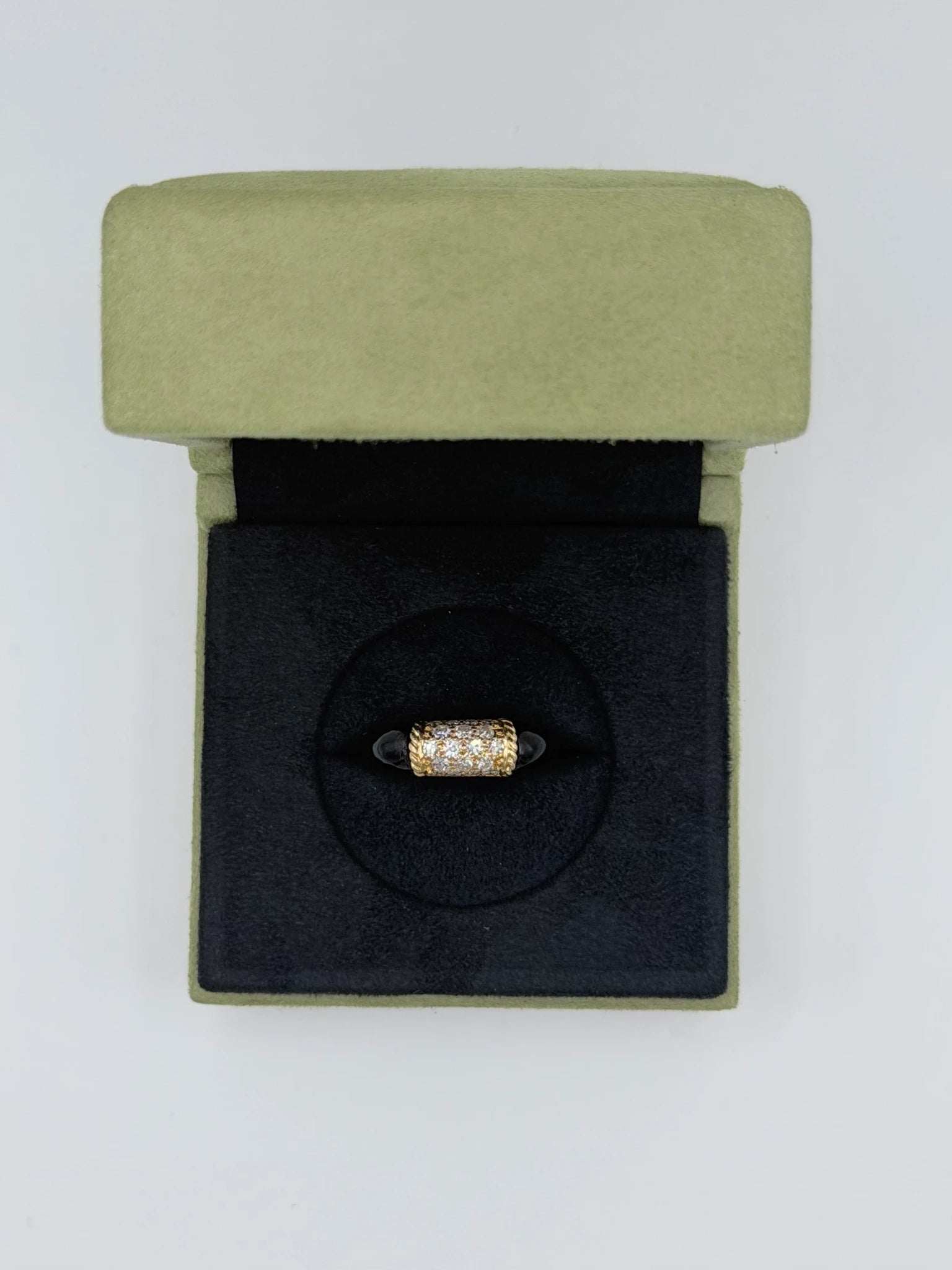 Van Cleef & Arpels Bague Phillipine or et Onyx
