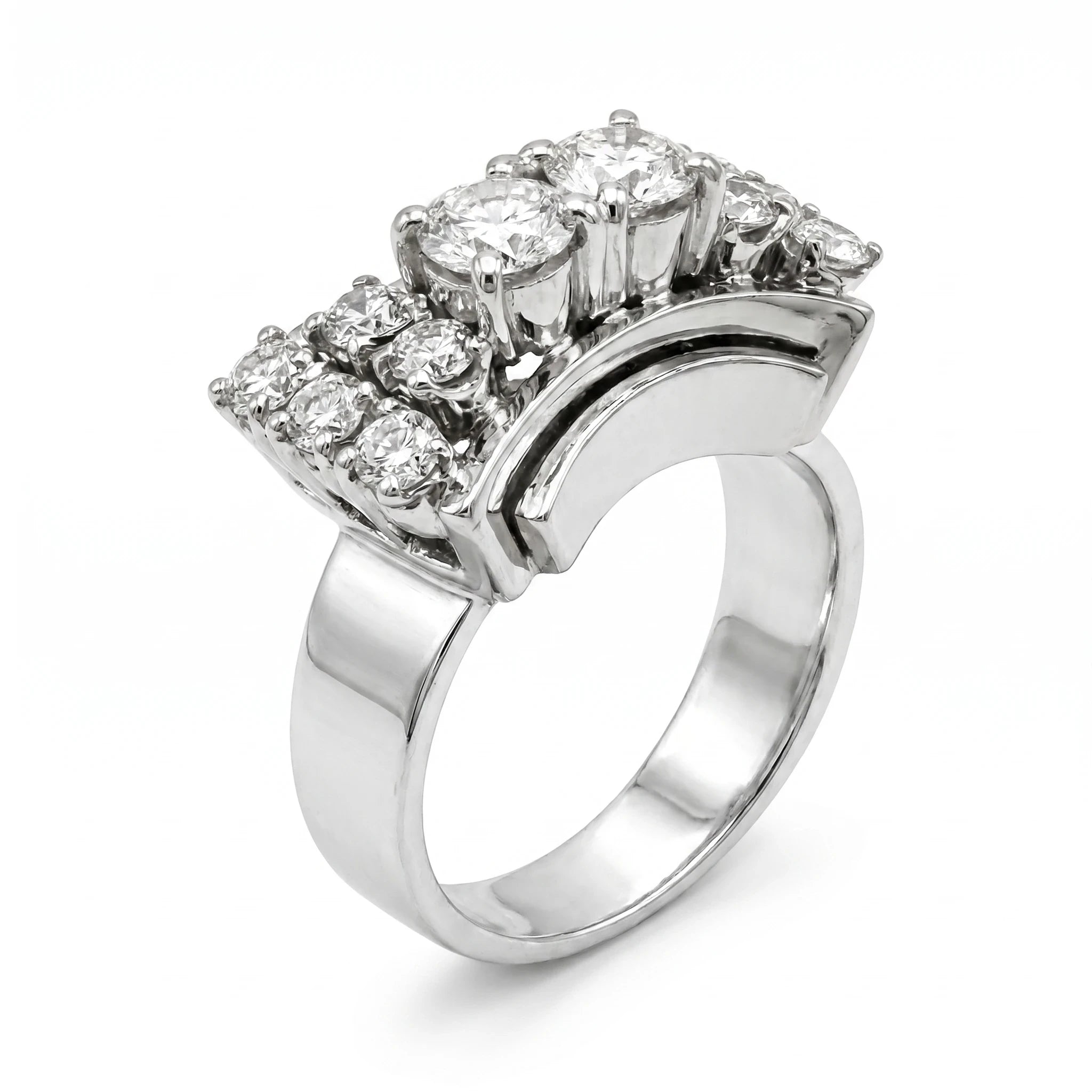 Bague Platine et Diamant