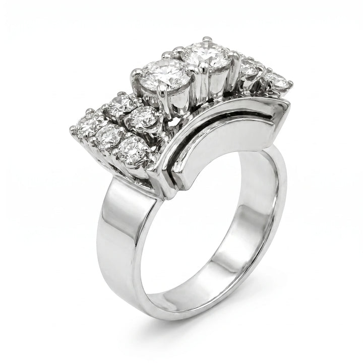 Bague Platine et Diamant