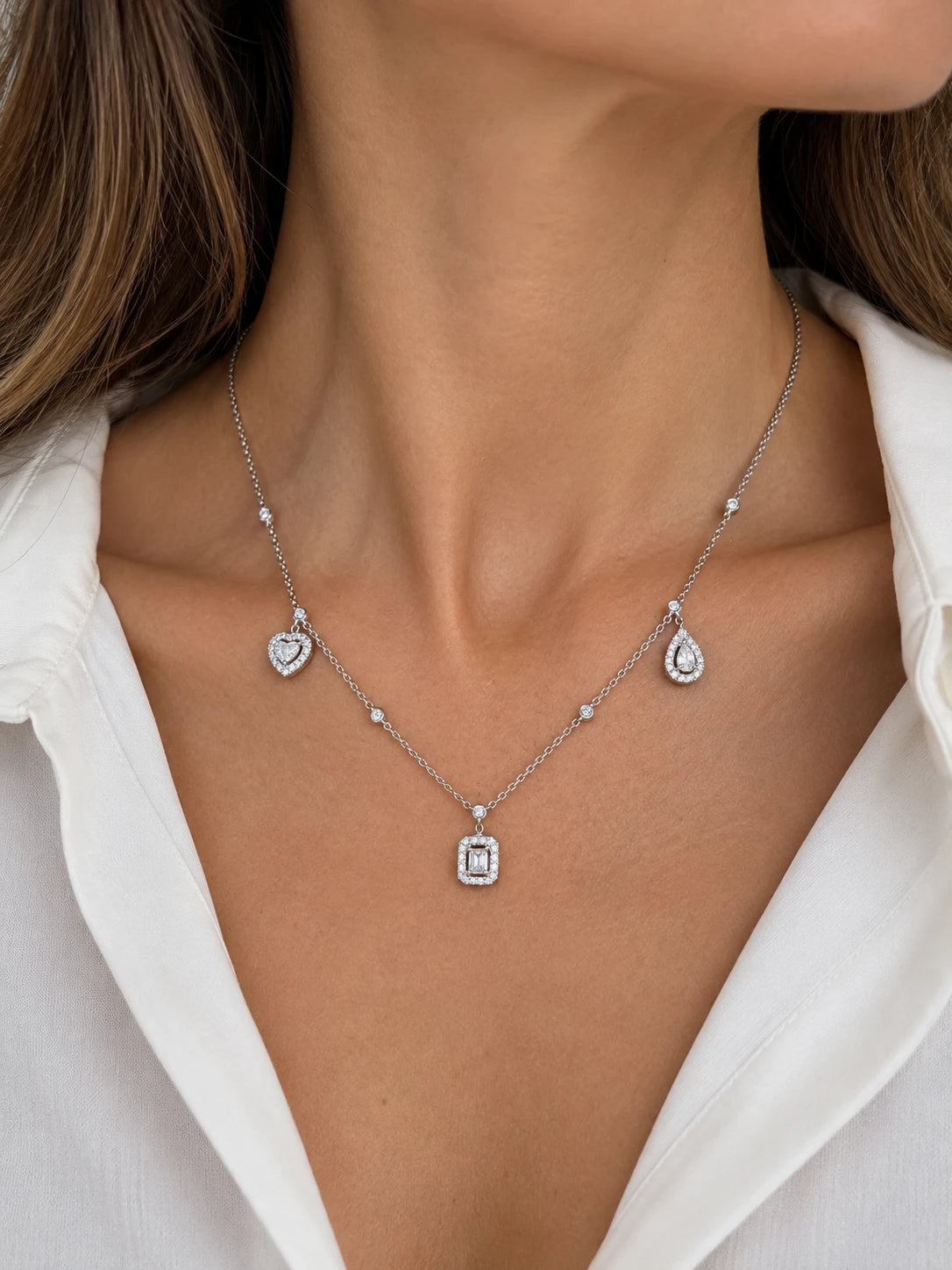 Messika Collier My Twin or et Diamant