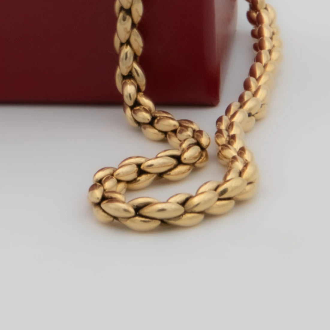 Cartier Collier Grain de riz Or jaune