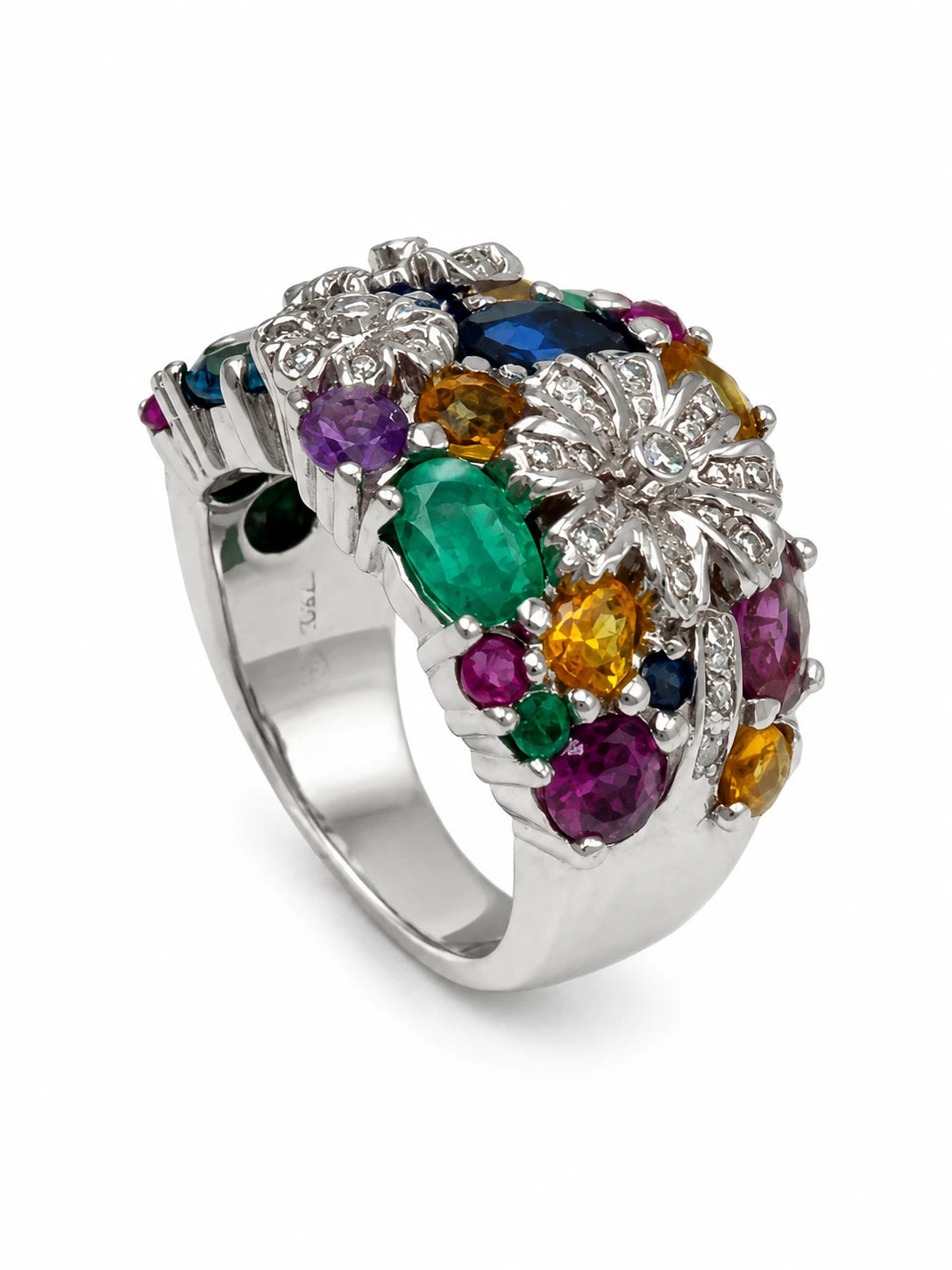 Bague Or blanc et Diamant