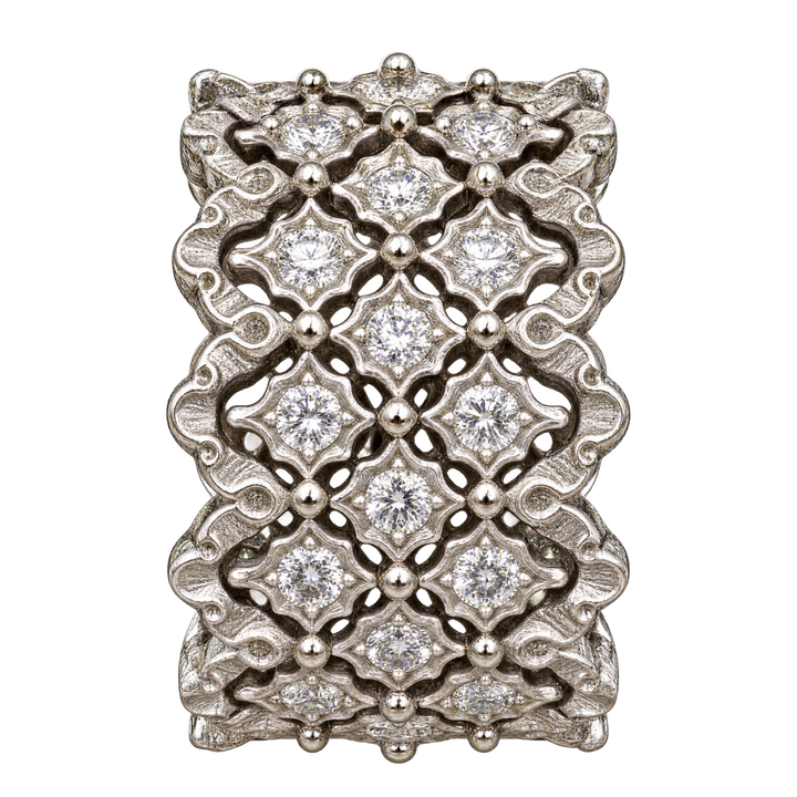 Buccellati Bague Eternelle Rombi or et Diamants