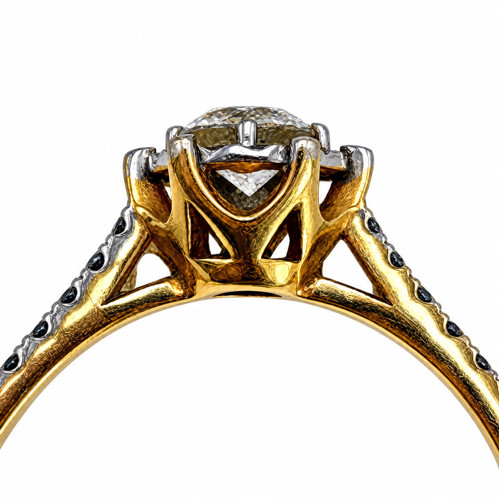 Bague or et Diamant