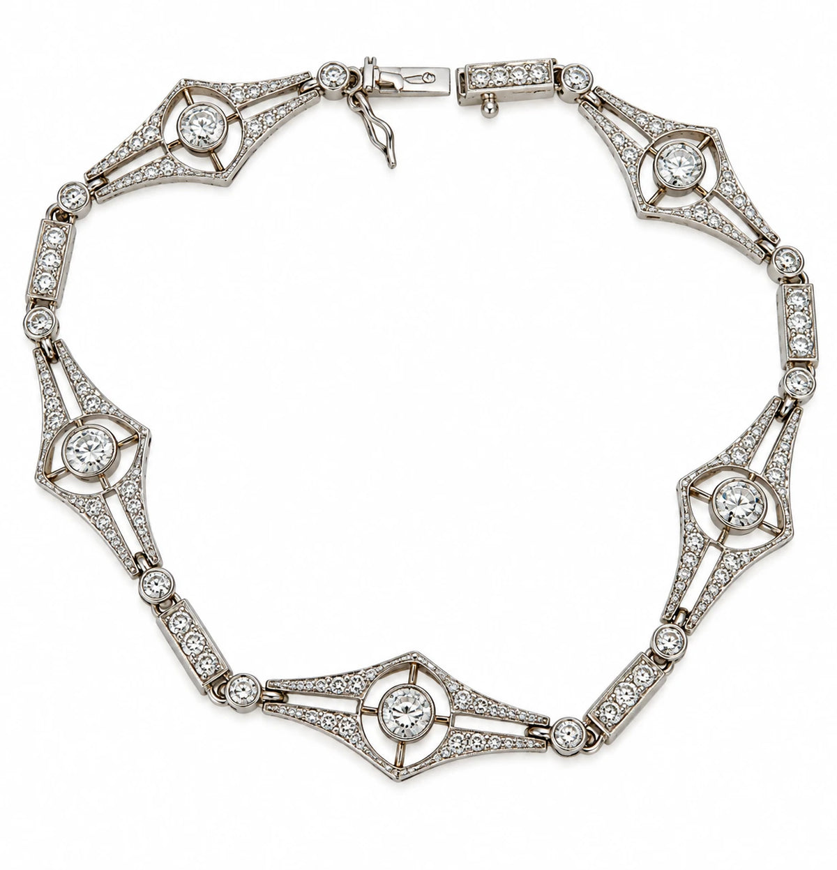 Bracelet or et Diamants