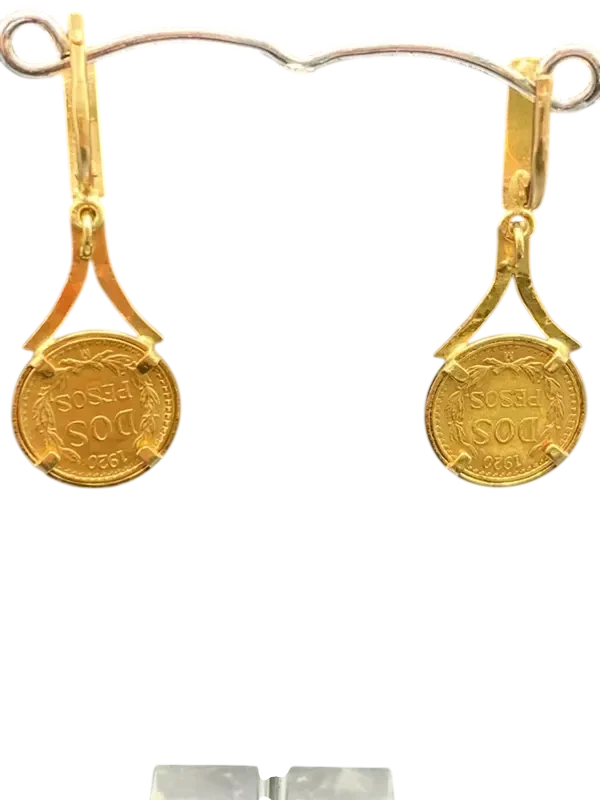 Boucles d'oreilles or