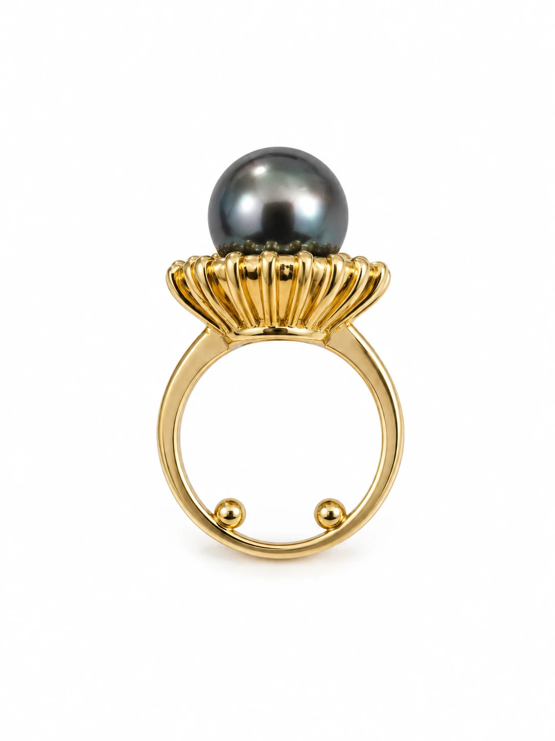 Bague Or jaune et Perle de culture
