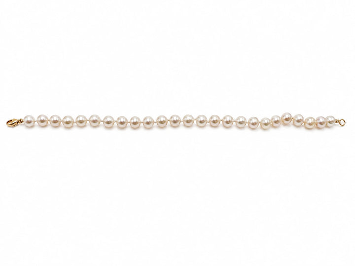 Bracelet or et Perle
