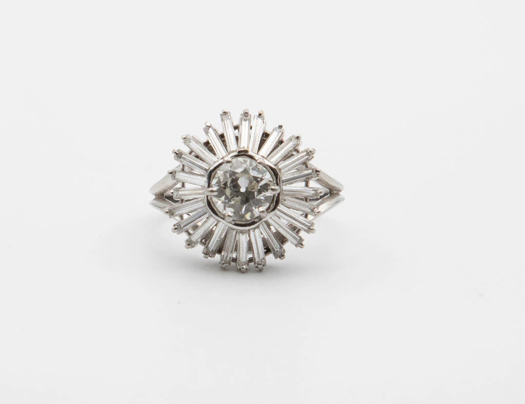 Boucheron Bague Platine et Diamant