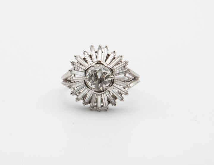 Boucheron Bague Platine et Diamant