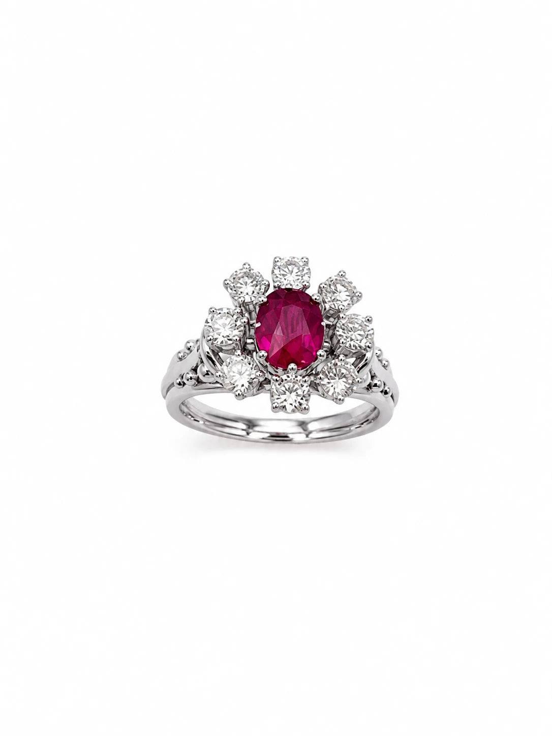 Bague or et Rubis