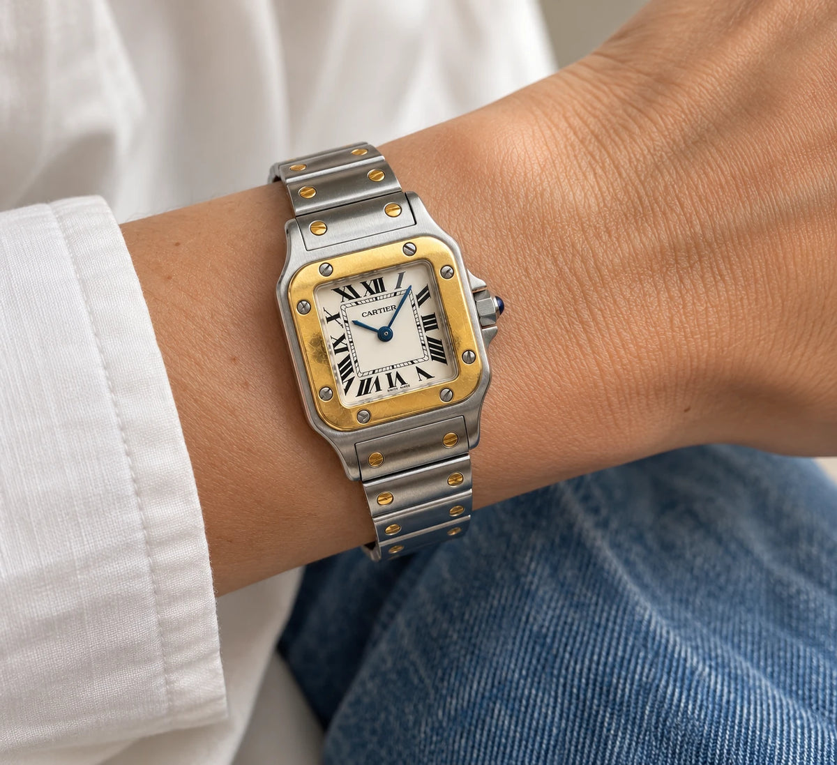 Cartier montre Santos