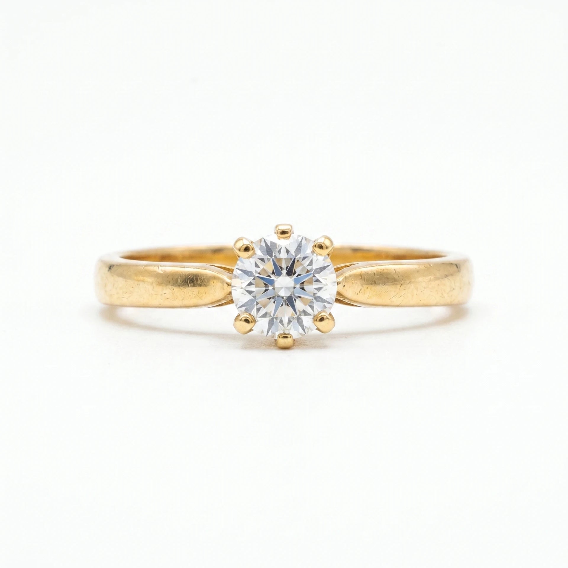 Bague Or jaune et Diamant