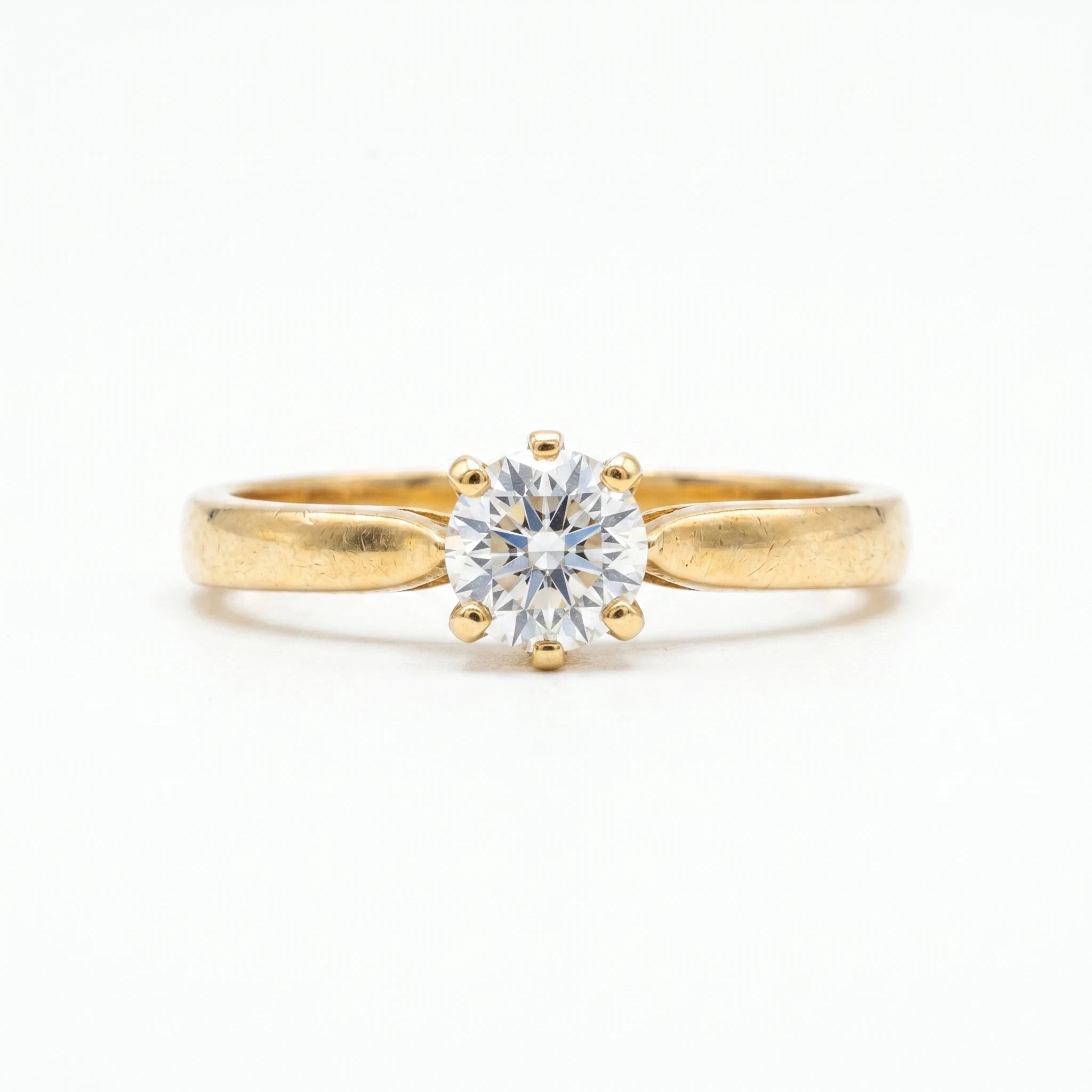 Bague Or jaune et Diamant