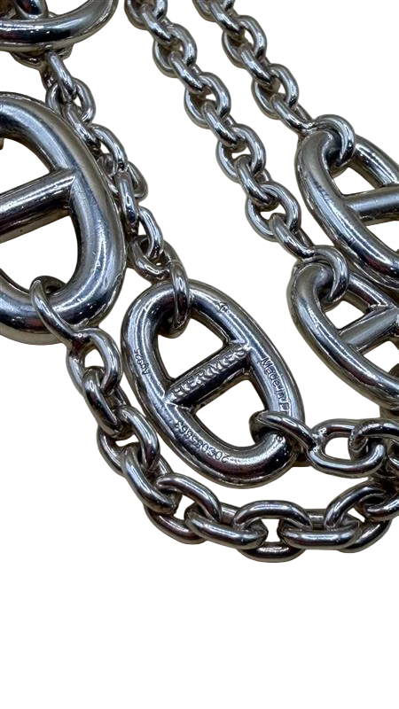 Hermès Collier Farandole argent