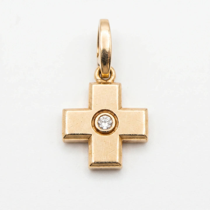 Cartier Pendentif pampille Or jaune et Diamant