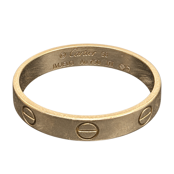 Bague Cartier Love or jaune