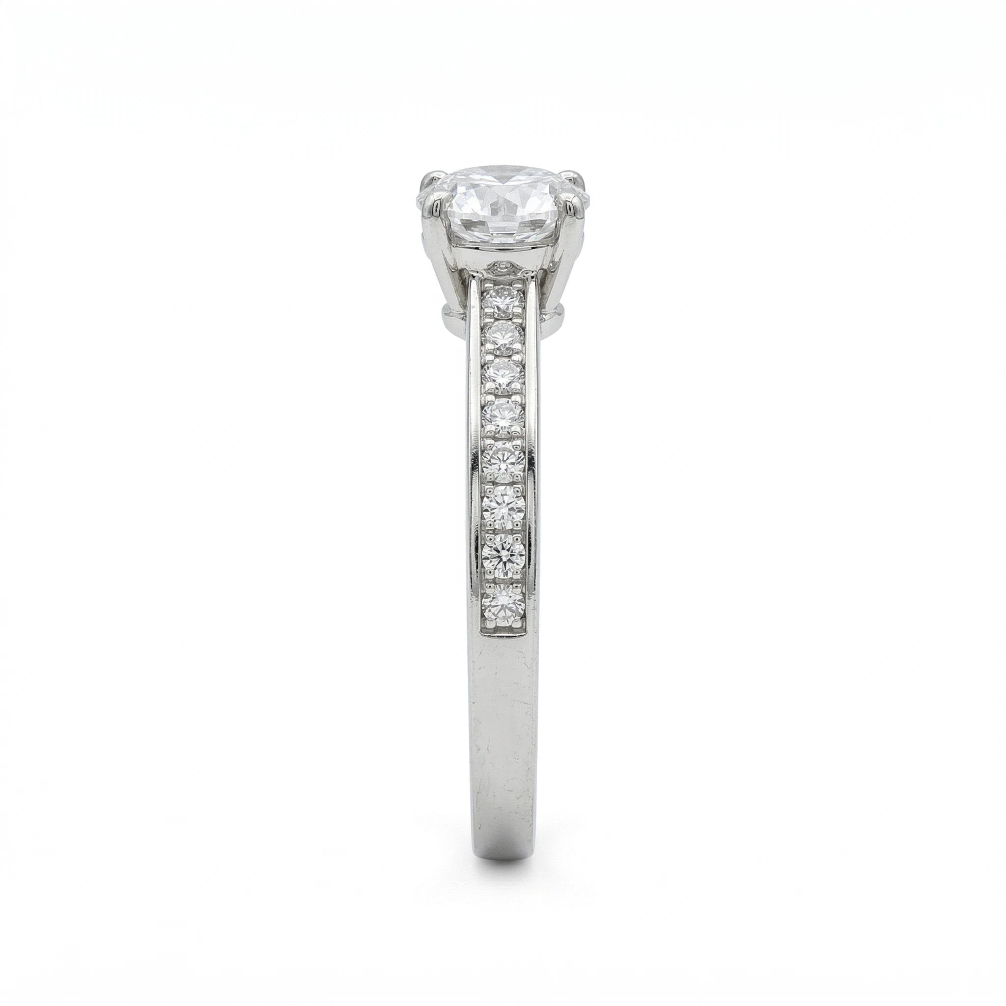 Bague Or blanc et Diamant