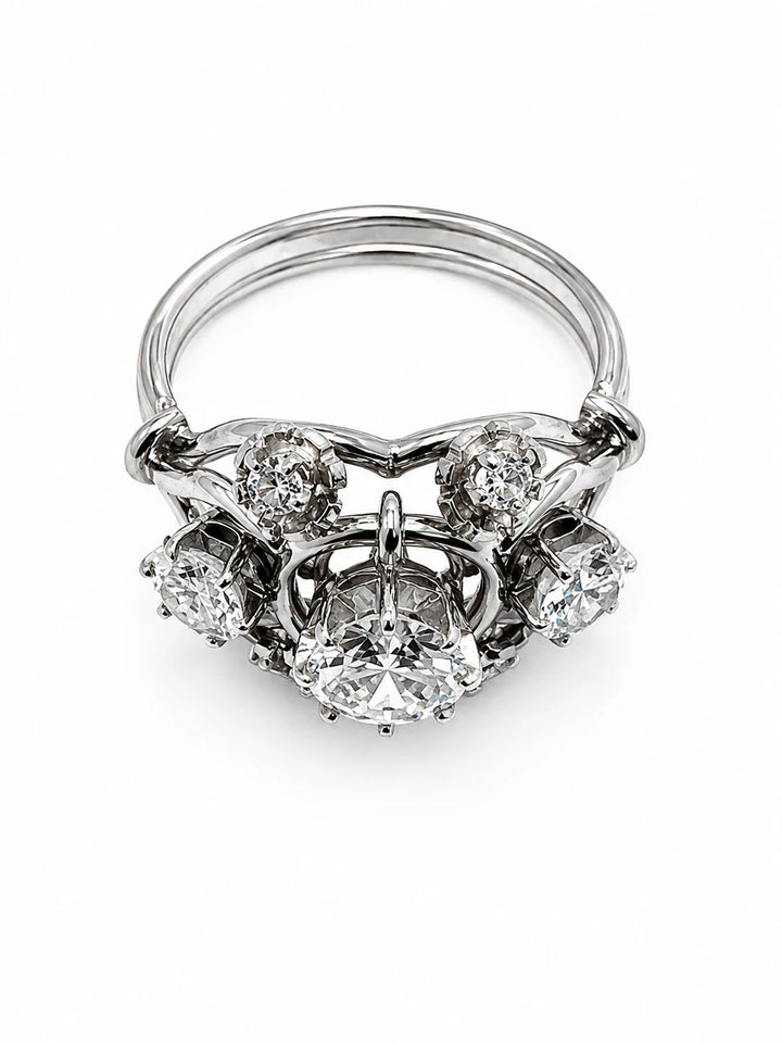 Bague Platine et Diamants