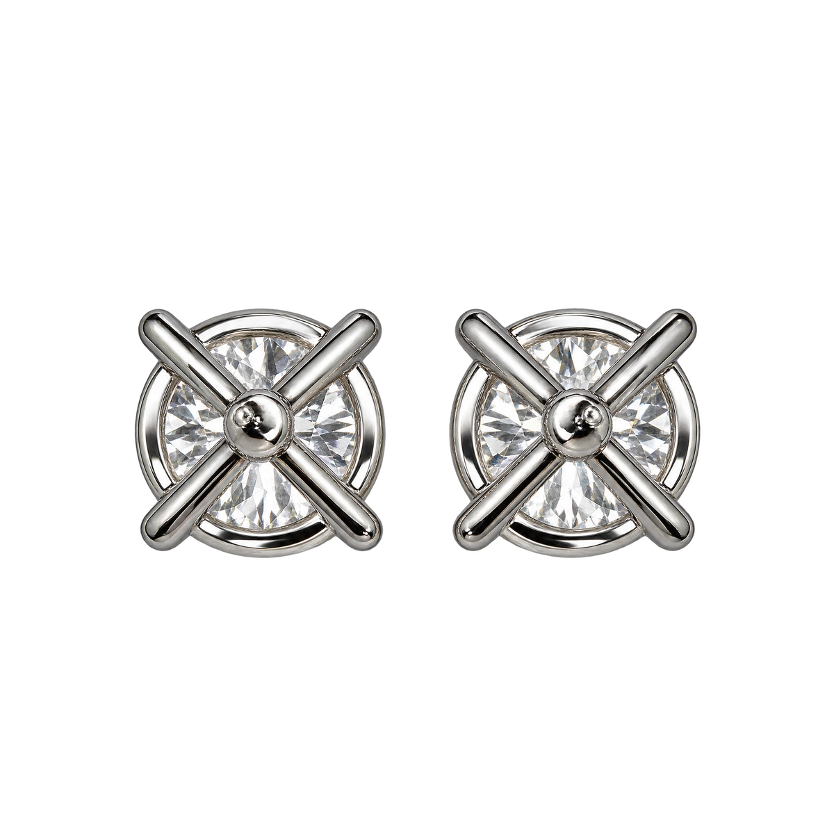 Boucles d'oreilles or et Diamant